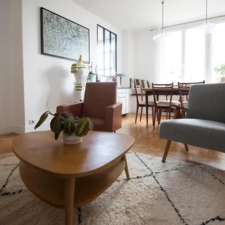 Bright Apt In Menilmontant Apartamento